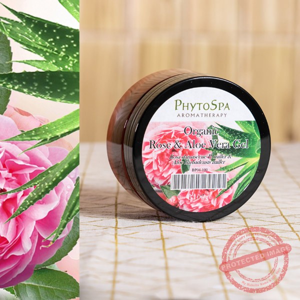 有机玫瑰芦荟啫喱